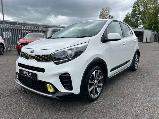 Kia Picanto X-line Hatchback WV69PYZ White #5