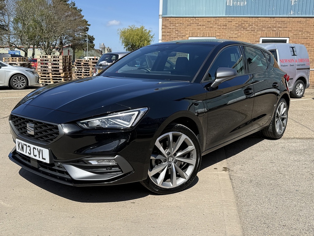 Seat Leon 1.4E Hybrid 13Kwh Fr Sport Phev U12175 Ulez KW73CYL Black #5