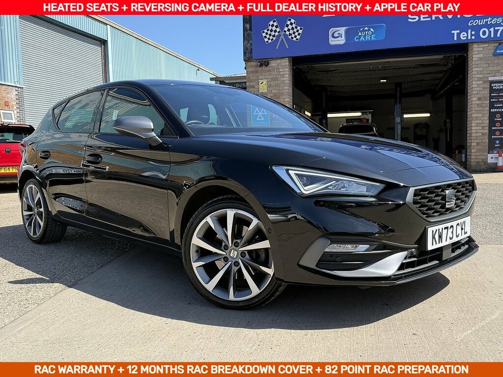 Seat Leon 1.4E Hybrid 13Kwh Fr Sport Phev U12175 Ulez Black