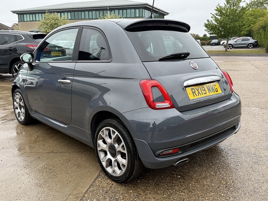 Fiat 500 1.2 Rock Star U12194 Ulez RX19MWG Grey #4