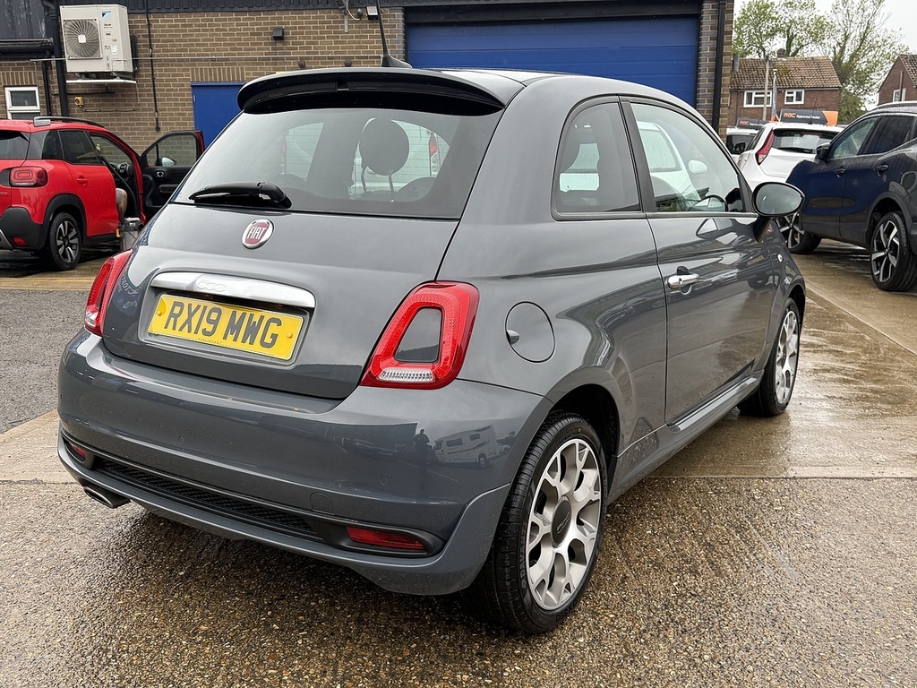 Fiat 500 1.2 Rock Star U12194 Ulez RX19MWG Grey #2