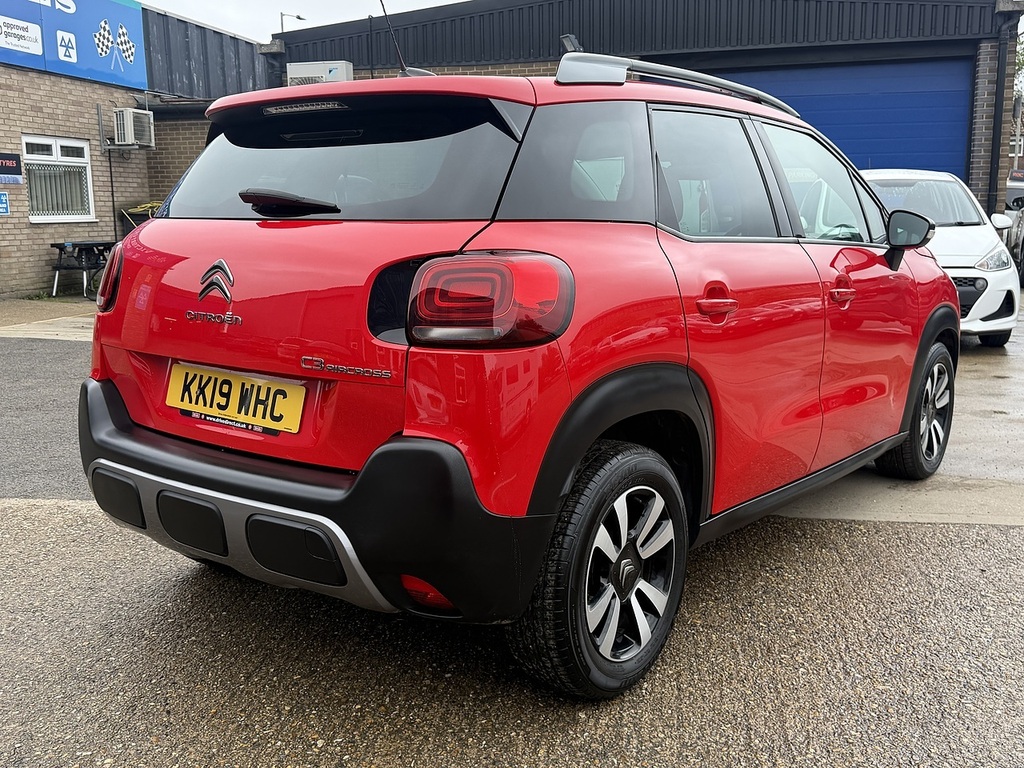 Citroen C3 Aircross 1.5 Bluehdi Feel Euro 6 U12200 Ulez KK19WHC Red #2