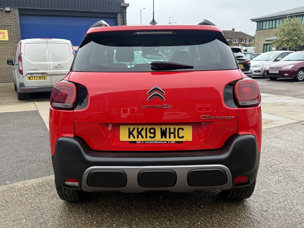 Citroen C3 Aircross 1.5 Bluehdi Feel Euro 6 U12200 Ulez KK19WHC Red #3