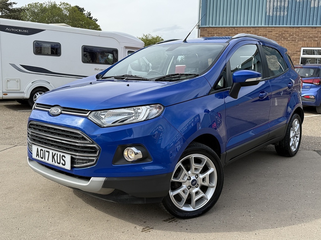 Ford Ecosport 1.0 Ecoboost Titanium U12196 Ulez Blue #5