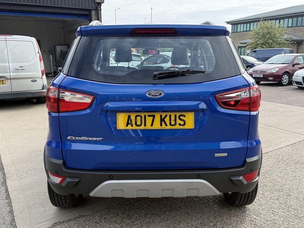 Ford Ecosport 1.0 Ecoboost Titanium U12196 Ulez Blue #3