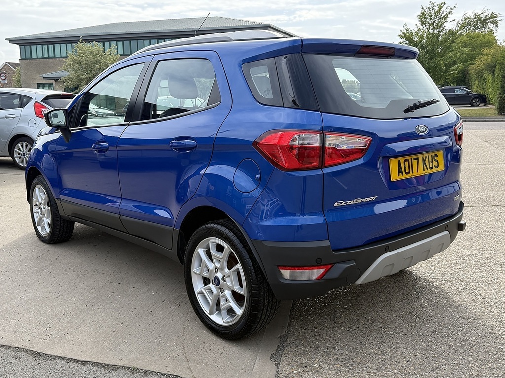Ford Ecosport 1.0 Ecoboost Titanium U12196 Ulez Blue #4