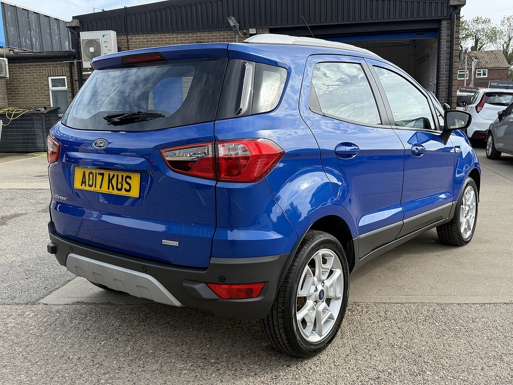 Ford Ecosport 1.0 Ecoboost Titanium U12196 Ulez Blue #2