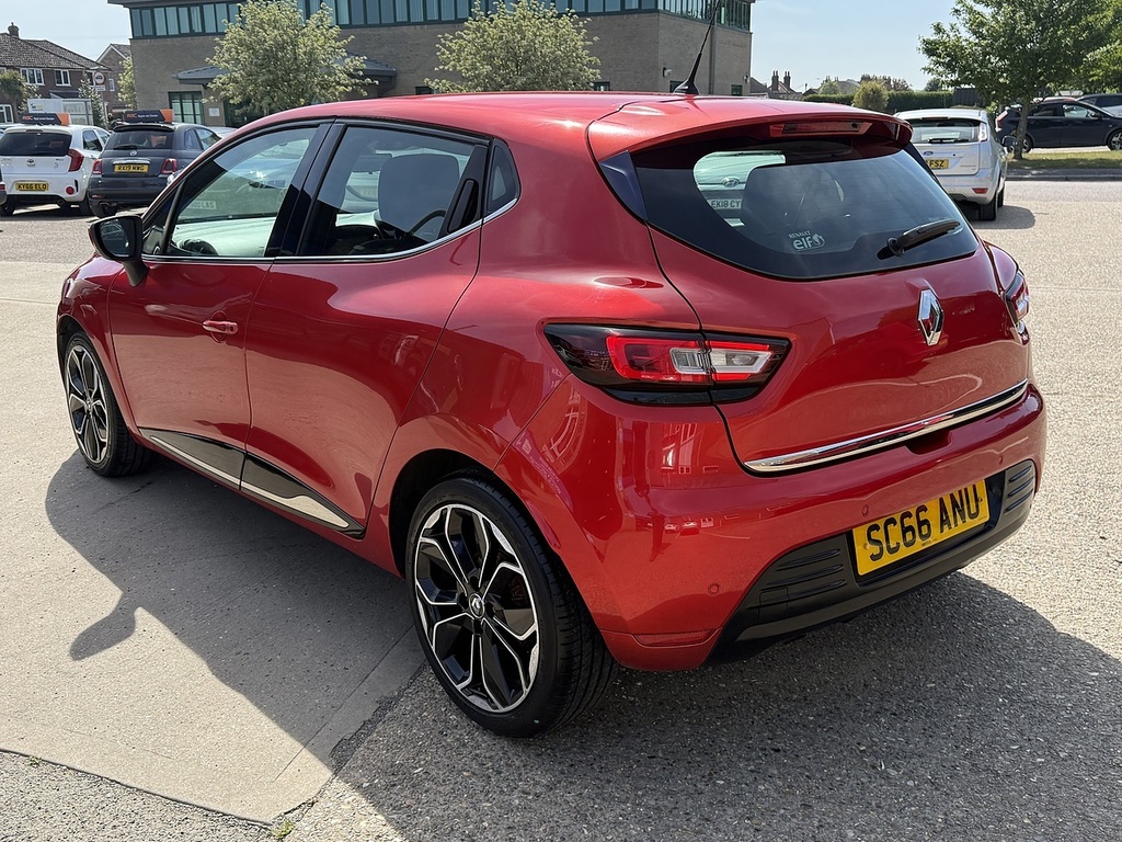 Renault Clio 0.9Tce Dynamique S Nav U12195 Ulez SC66ANU Red #4