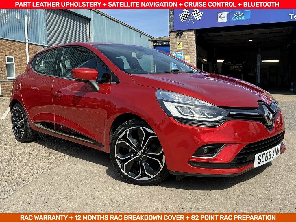 Renault Clio 0.9Tce Dynamique S Nav U12195 Ulez Red