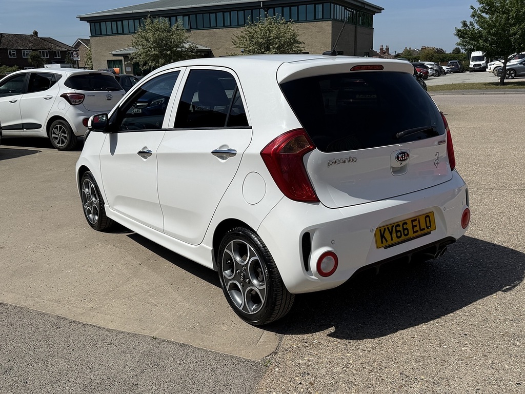 Kia Picanto 1.25 Ecodynamics Isg Sport U12213 Ulez White #4