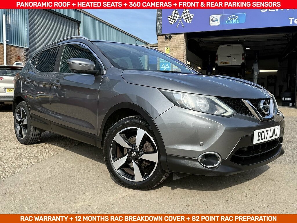 Nissan Qashqai 1.5Dci N-vision U12216 Ulez Grey