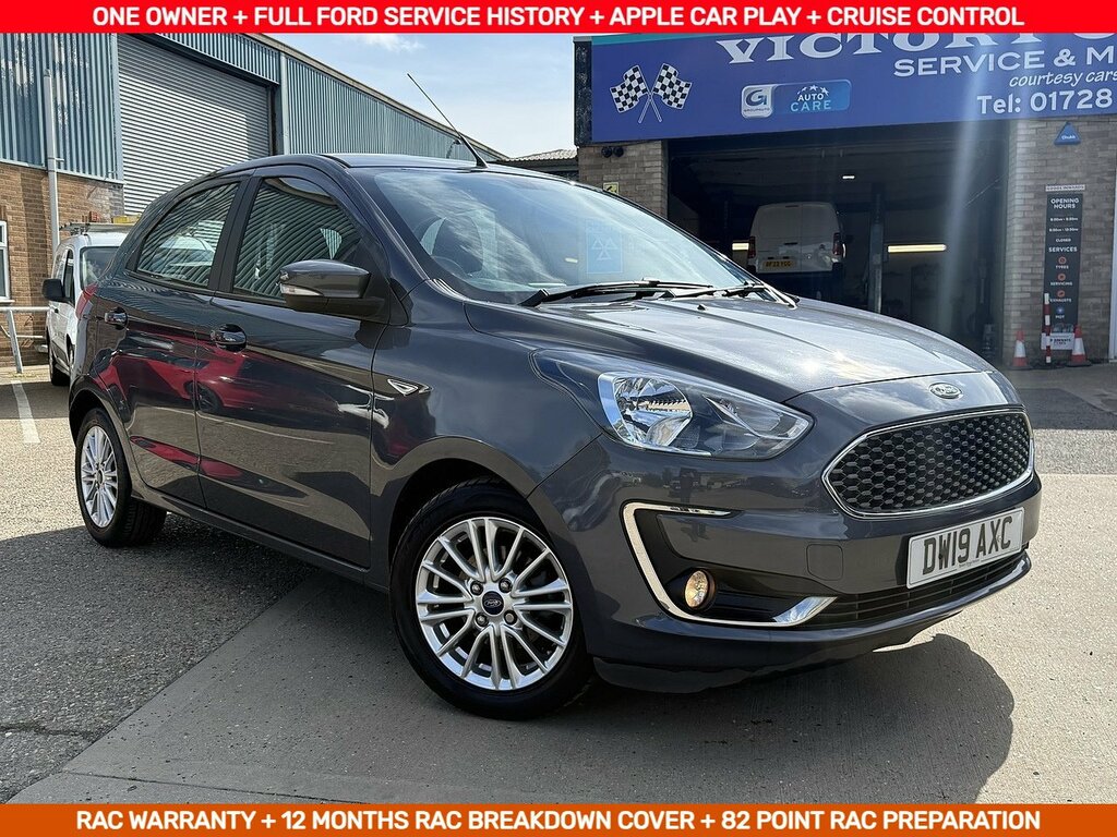 Ford KA 1.2 Ti-vct Zetec U12214 Ulez Grey