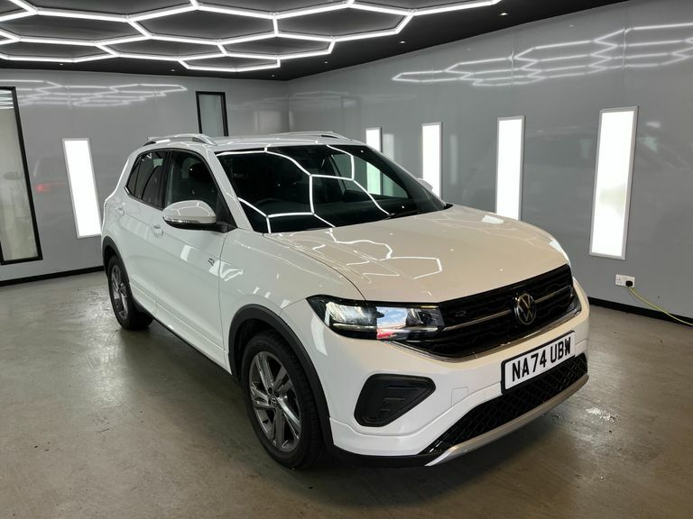 Volkswagen T-Cross R-line Tsi Dsg White