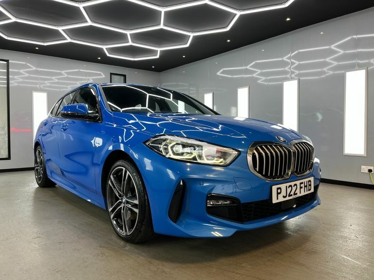 BMW 1 Series 118I M Sport PJ22FHB Blue #2