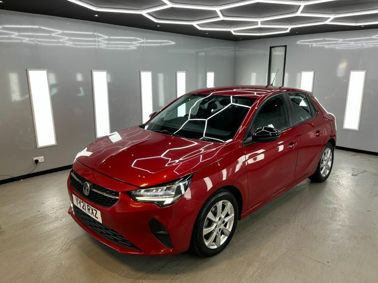 Vauxhall Corsa Se Premium YY21RXZ Red #6