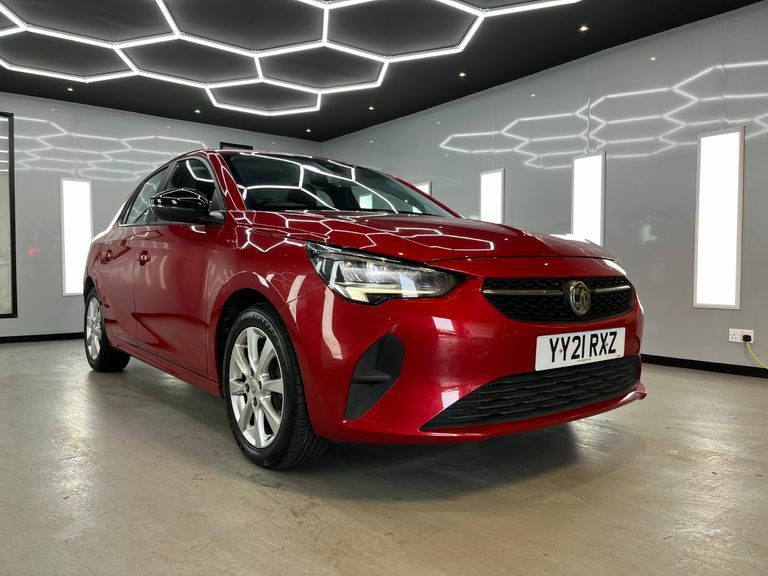 Vauxhall Corsa Se Premium YY21RXZ Red #2