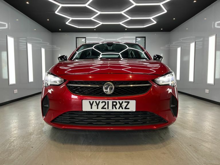 Vauxhall Corsa Se Premium YY21RXZ Red #5