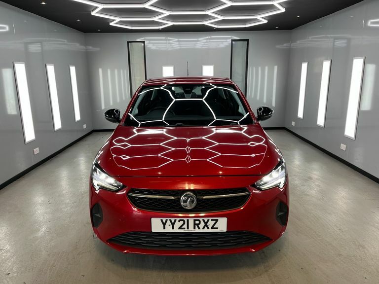 Vauxhall Corsa Se Premium YY21RXZ Red #4