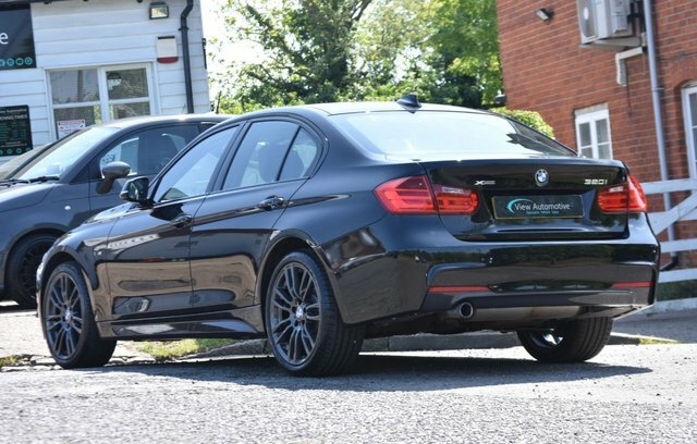 BMW 3 Series 320I M Sport Saloon Black #2