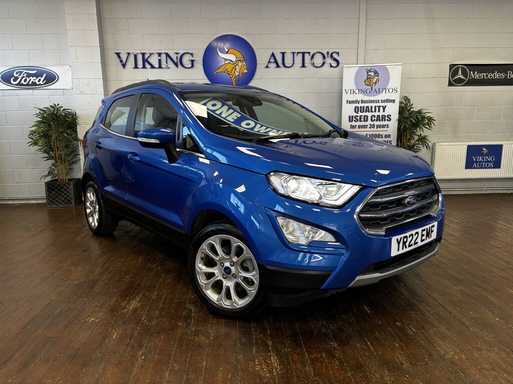 Ford Ecosport Suv 1.0 Ecosport Titanium 1.0L Ford Ecoboos Blue