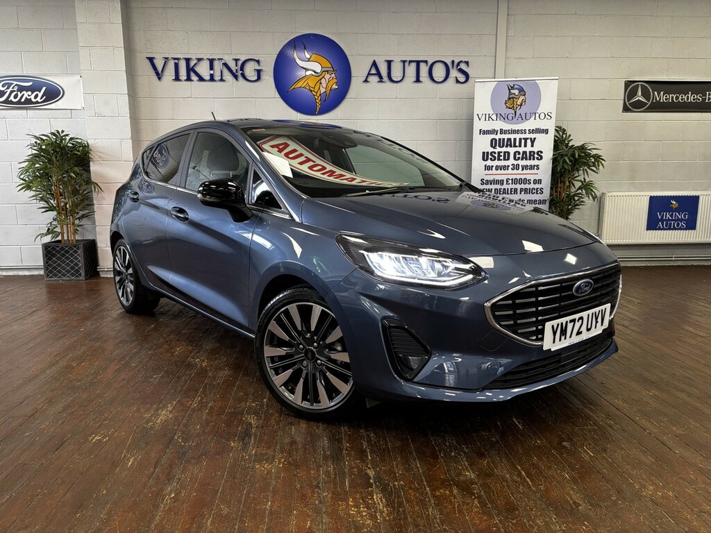 Ford Fiesta Hatchback 1.0 Fiesta Titanium X 1.0L Ecoboo Blue