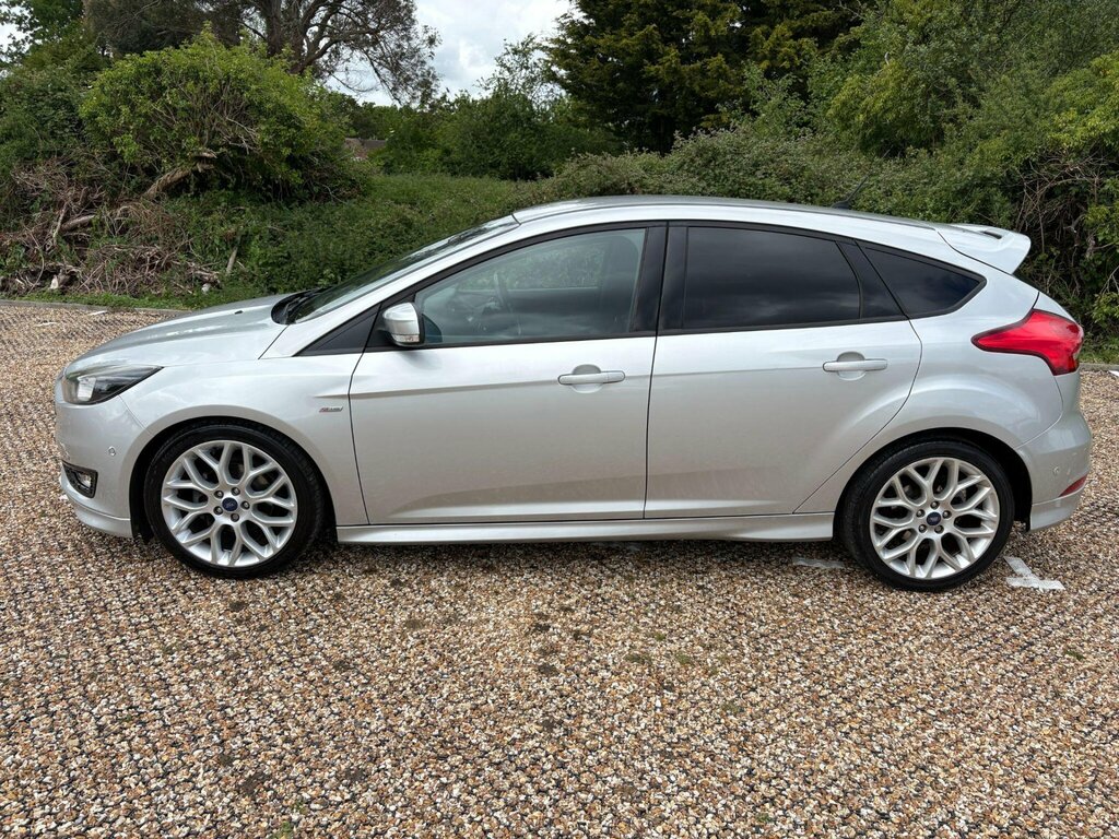 Ford Focus 1.5 Tdci St-line Powershift Euro 6 Ss GL66AHY Silver #4