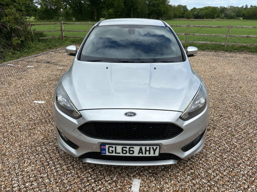 Ford Focus 1.5 Tdci St-line Powershift Euro 6 Ss GL66AHY Silver #2