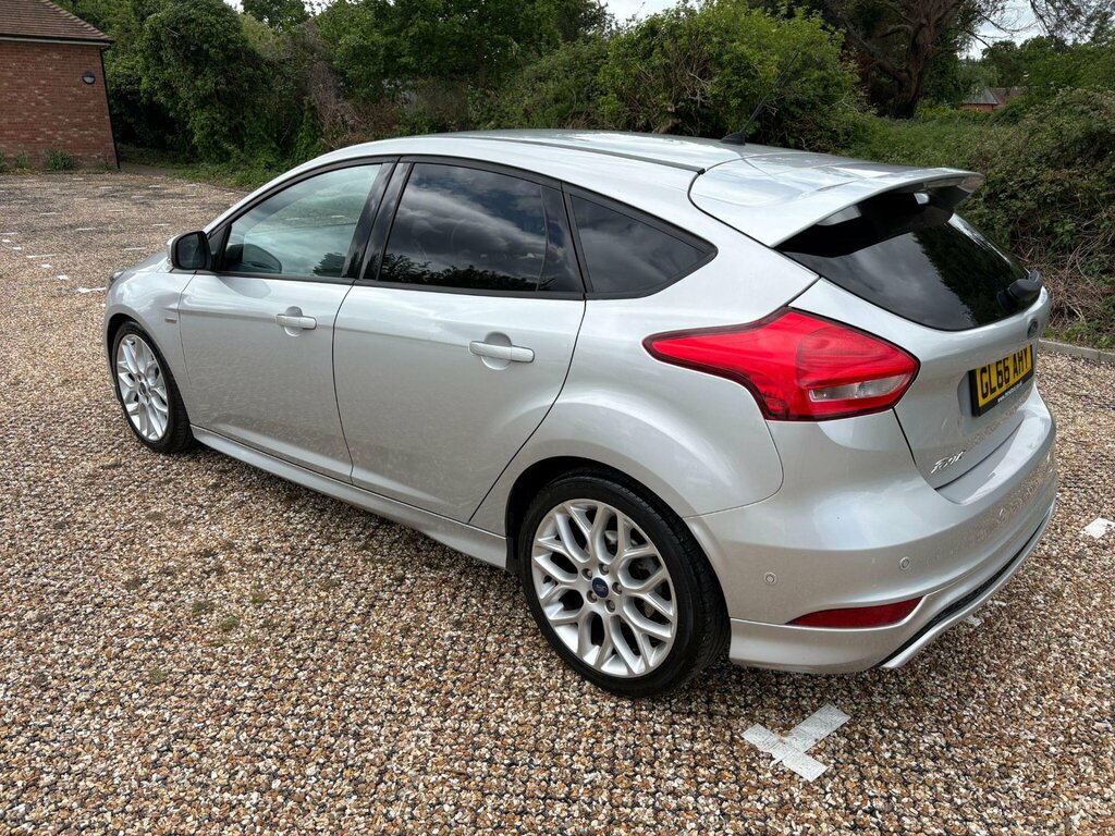 Ford Focus 1.5 Tdci St-line Powershift Euro 6 Ss GL66AHY Silver #5