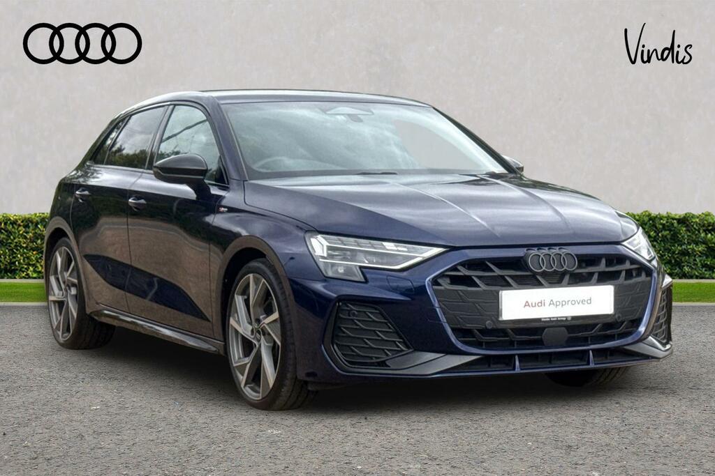Audi A3 Audi A3 Sportback Black Edition Tfsi 150 Ps S Tron Blue