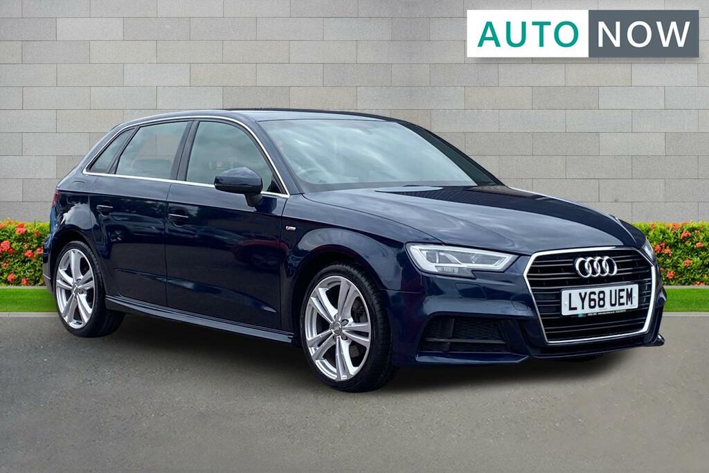 Audi A3 Audi A3 1.0 Tfsi 30 S Line Sportback Ma Blue