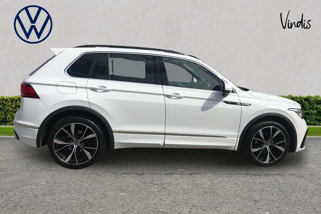 Volkswagen Tiguan Volkswagen Tiguan R-line 2.0 Tdi 150Ps 7-Speed Dsg BF72LVV White #4