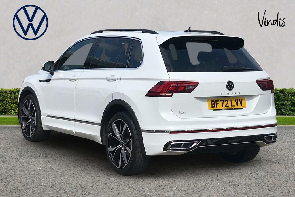 Volkswagen Tiguan Volkswagen Tiguan R-line 2.0 Tdi 150Ps 7-Speed Dsg BF72LVV White #3