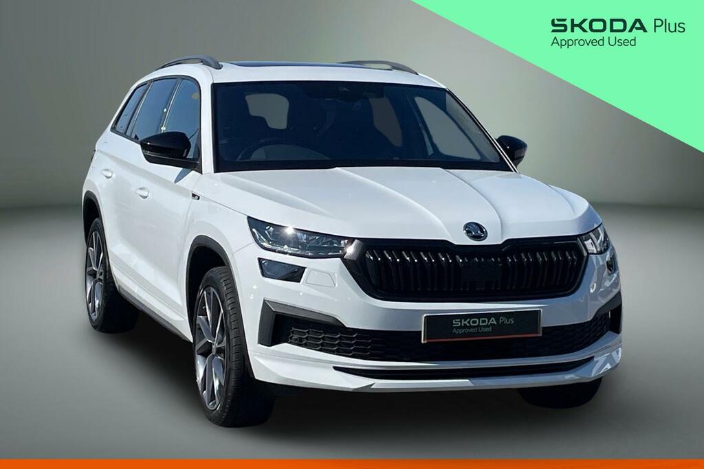 Skoda Kodiaq Skoda Kodiaq Sportline 7 Seats 2.0 Tsi 190 Ps 4X White