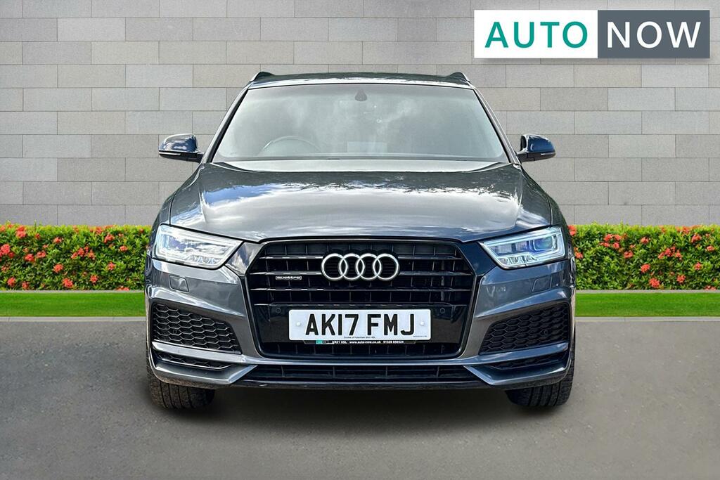 Audi Q3 Audi Q3 2.0 Tdi Black Edition Suv S Tro AK17FMJ Grey #2