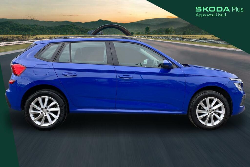 Skoda Kamiq Skoda Kamiq Se 1.0 Tsi 95 Ps 5G Man DY74FLF Blue #4