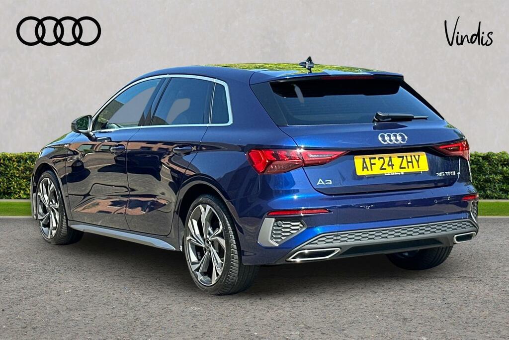 Audi A3 Audi A3 Sportback S Line 35 Tfsi 150 Ps S Tronic AF24ZHY Blue #3