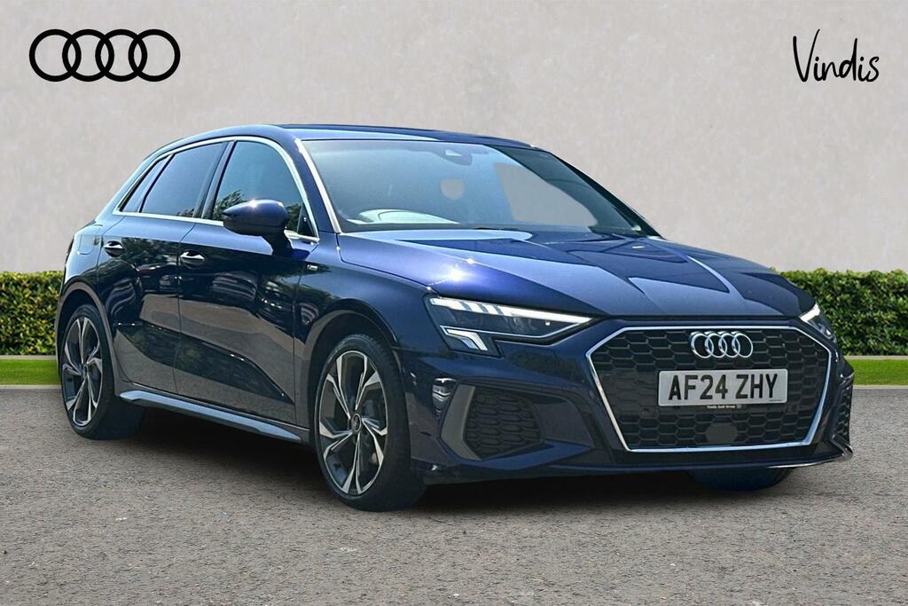 Audi A3 Audi A3 Sportback S Line 35 Tfsi 150 Ps S Tronic Blue