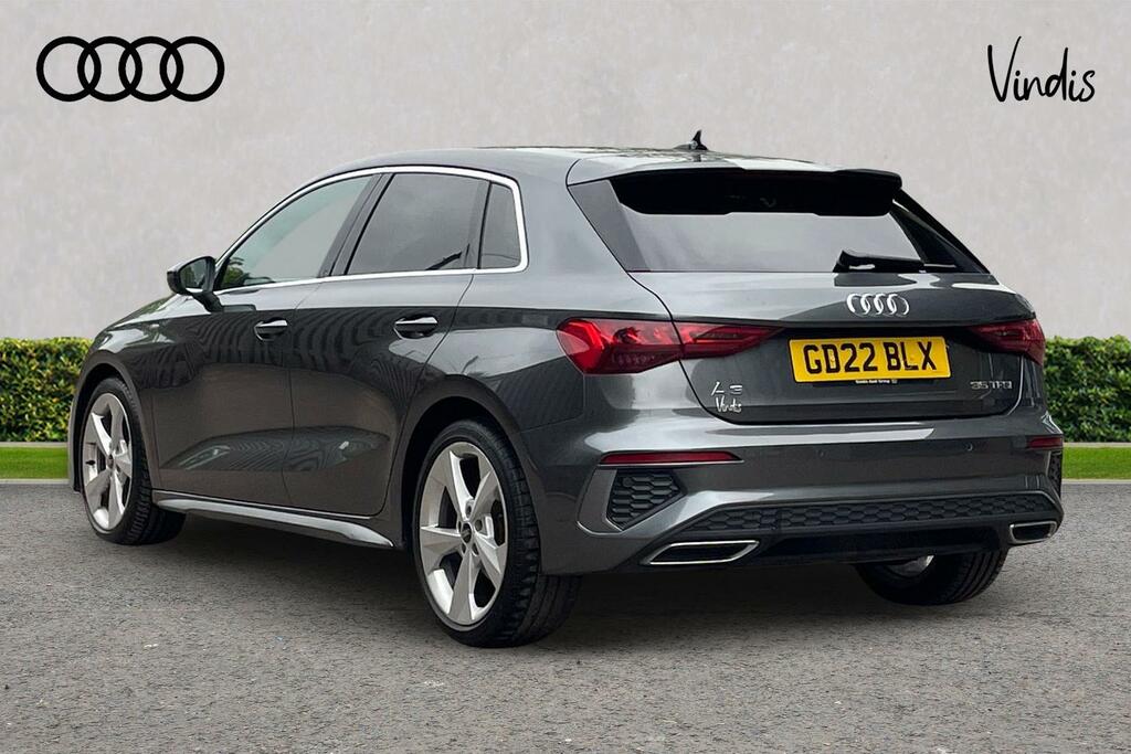 Audi A3 Audi A3 Sportback S Line 35 Tfsi 150 Ps S Tronic GD22BLX Grey #3