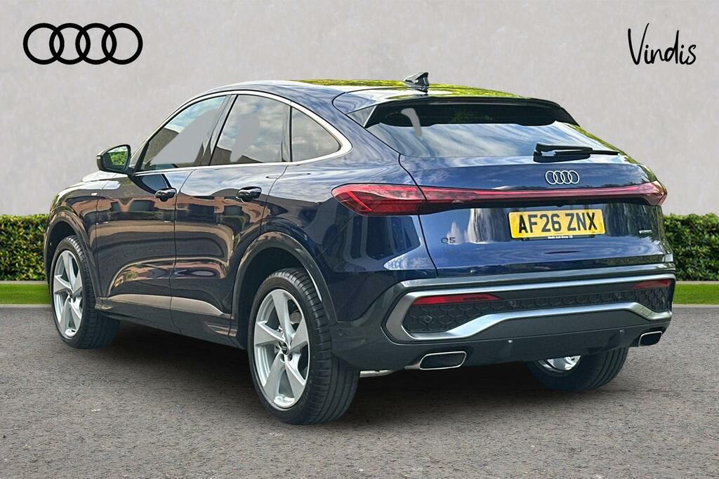Audi Q5 Audi Q5 Sportback 2.0 Tfsi Quattro S Line S Tr AF26ZNX Blue #3