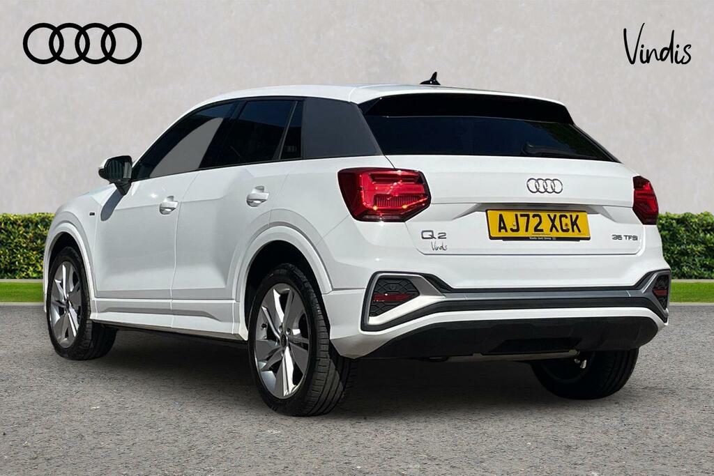 Audi Q2 Audi Q2 S Line 35 Tfsi 150 Ps S Tronic AJ72XCK White #3