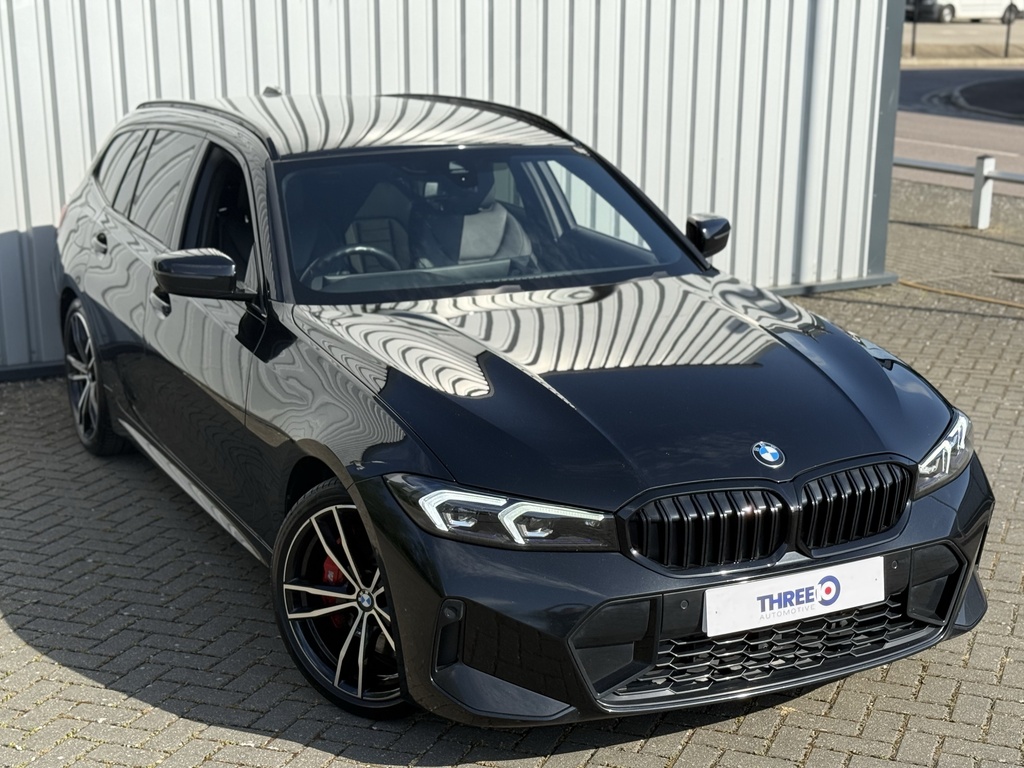 BMW 3 Series Bmw 320D M Sport Mhev YC24XZS Black #2