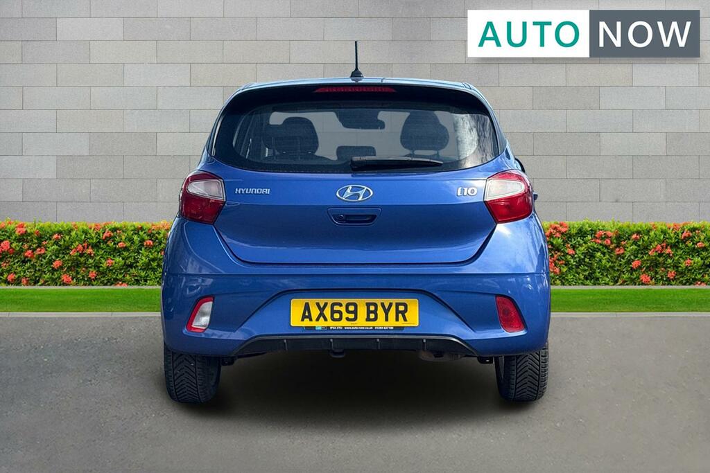 Hyundai I10 Hyundai I10 1.0 Se Connect Hatchback Ma AX69BYR Blue #3