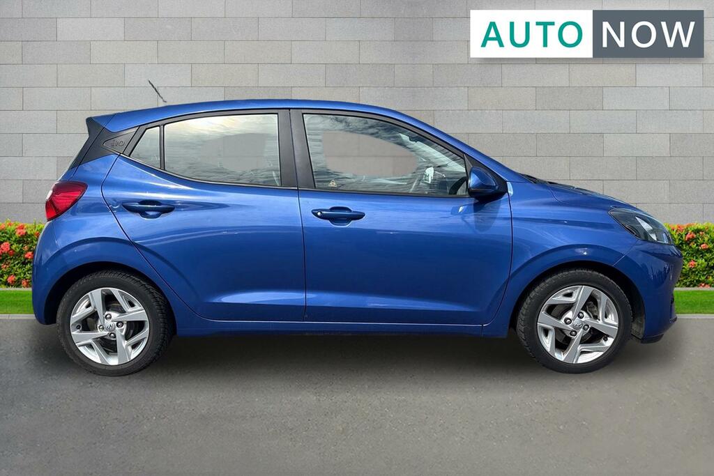 Hyundai I10 Hyundai I10 1.0 Se Connect Hatchback Ma AX69BYR Blue #5