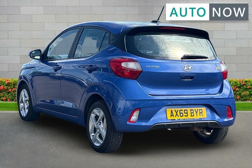 Hyundai I10 Hyundai I10 1.0 Se Connect Hatchback Ma AX69BYR Blue #4