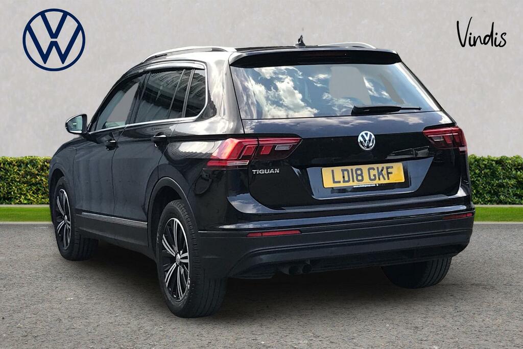 Volkswagen Tiguan Volkswagen Tiguan Estate 1.4 Tsi 125 Se Nav LD18GKF Black #3