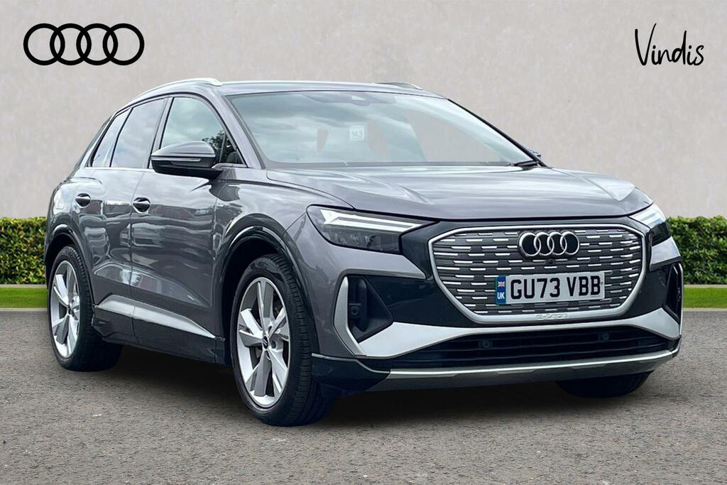 Audi Q4 E Tron Audi Q4 E-tron Q4 S Line 40 E-tron 150,00 Kw Grey
