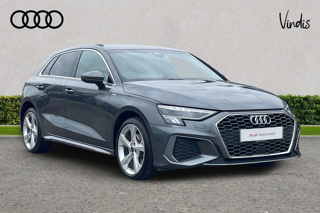 Audi A3 Audi A3 Sportback S Line 40 Tfsi E 204 Ps S Tronic Grey