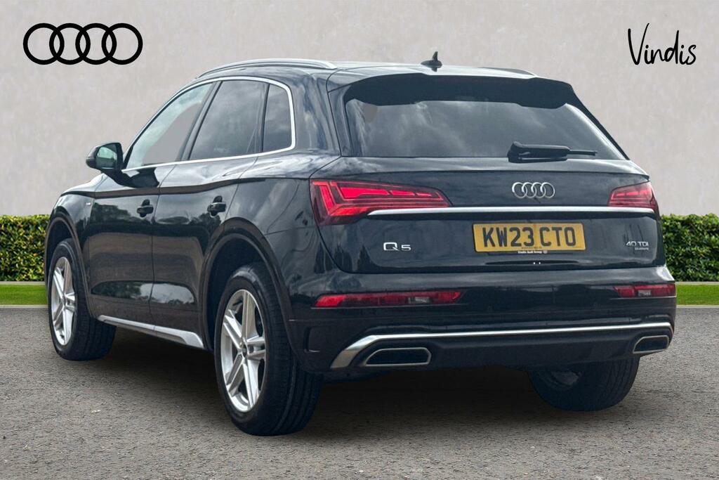 Audi Q5 Audi Q5 S Line 40 Tdi Quattro 204 Ps S Tronic KW23CTO Black #3