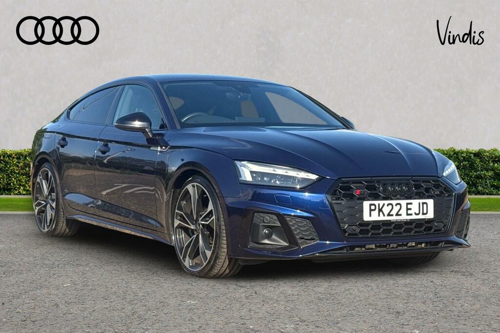 Audi A5 Audi S5 Sportback Black Edition Tdi 341 Ps Tiptron Blue