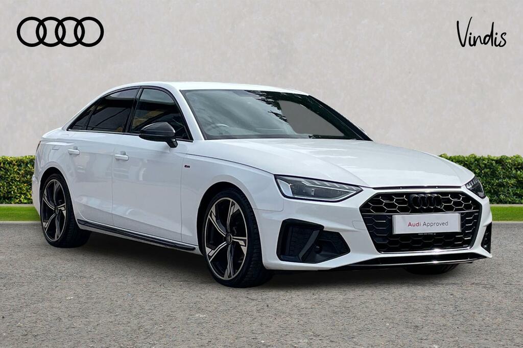 Audi A4 Audi A4 Black Edition 35 Tdi 163 Ps S Tronic White
